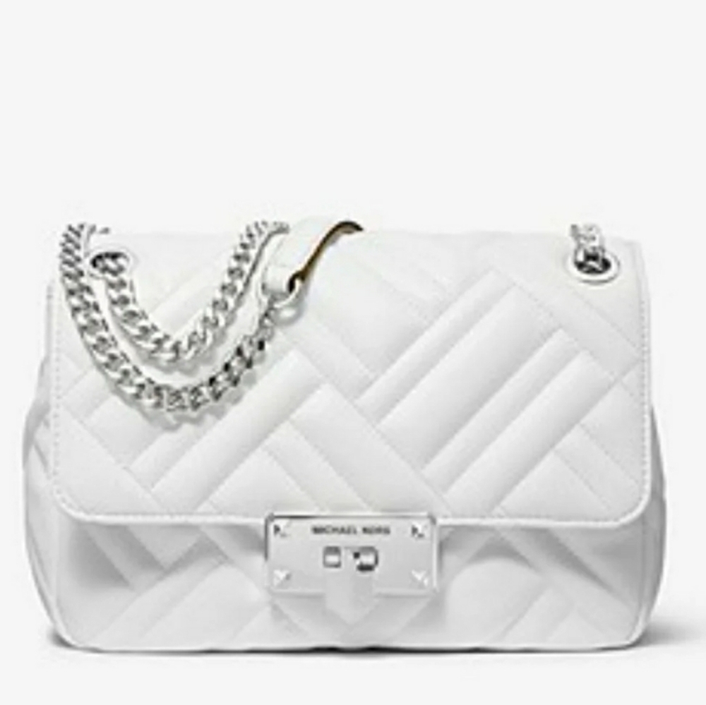 Michael Kors Medium Peyton Quilted Shoulder Bag